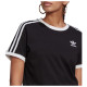 Adidas Γυναικεία κοντομάνικη μπλούζα Adicolor Classics 3-Stripes